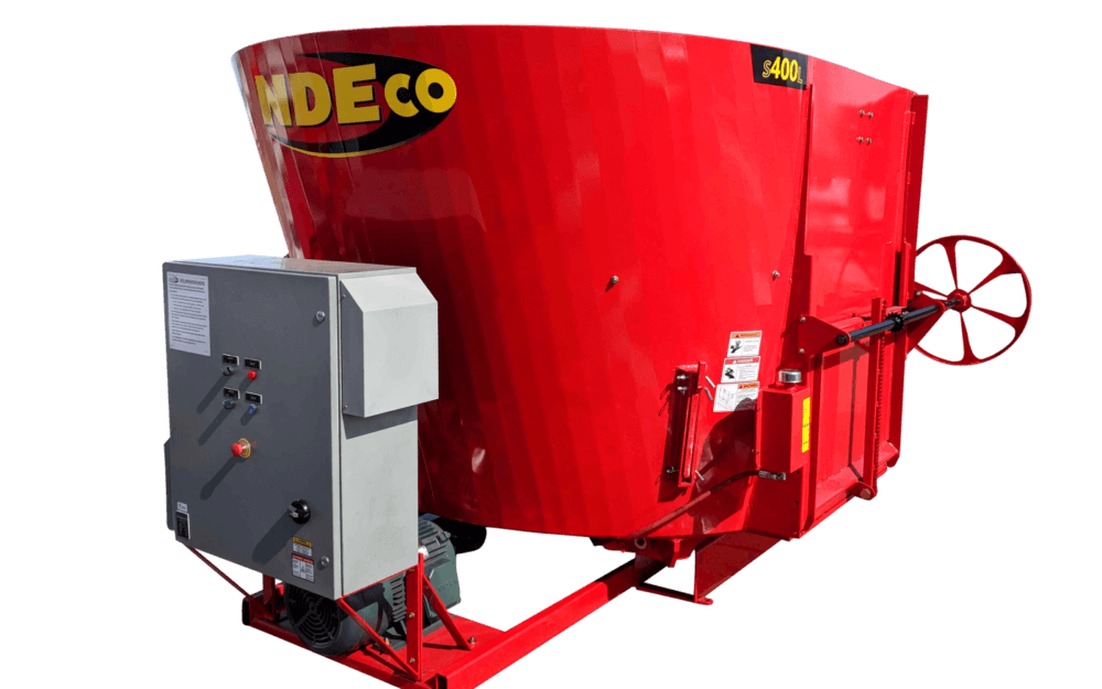 NDEco S400 Stationary Single Auger Vertical Feed Mixer
