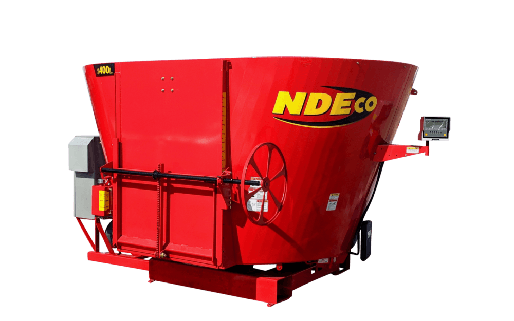 NDEco S400 Stationary Single Auger Vertical Feed Mixer